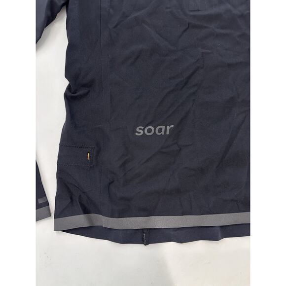 Soar Running Windbreaker Ultra Jacket in Black Size XS Women's - Picture 4 of 5